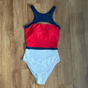 Red White Blue Summersalt Swimsuit Size 4